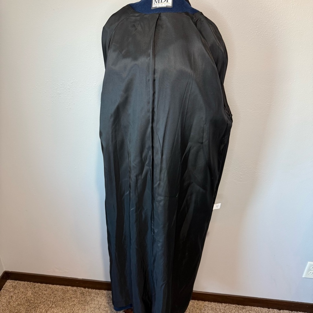 Vintage MDP Mario De Pinto Wool Hooded Coat | Made in USA | Long Coat - Picture 9 of 11